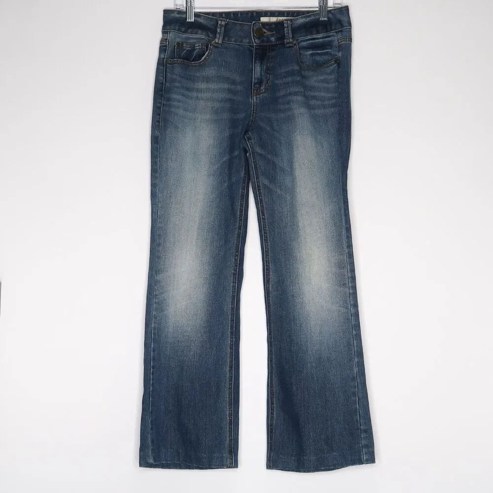 DKNY Jeans Womens Size 8 Blue Wash Bootcut‎ KCMUA478